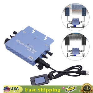 600W Solar Micro Inverter Grid Tie MPPT Pure Sine Wave DC to AC Waterproof New - Picture 1 of 13
