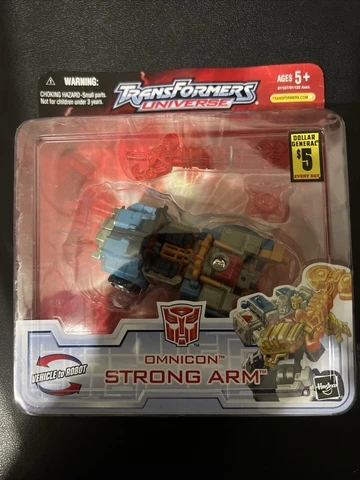 2004 Hasbro Transformers Universe Omnicon Strong Arm Action Figure NIB Cover