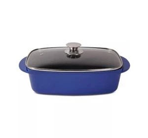 Sedona Pro 5,5 Qt. Aluminium Mehrzweckbräter mit Deckel blau - Bild 1 von 1