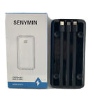 Senymin 10000mAh 4 in One Fast charging Multiport PowerBank Portable Charger New