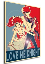 Propaganda Poster-Love Me KNIGHT-CHARACTERS formed a3 42x30cm