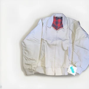 VTG Sportsmaster Jacket Mens L  Dead Stock Harrington. USA New Plaid Lined - Picture 1 of 7
