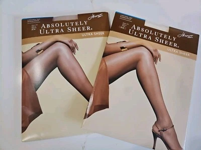 Pantimedias Hanes Control Top Absolutamente Ultra Transparente Talla A A Apenas Hay 2 PARES Foto 1 de 4