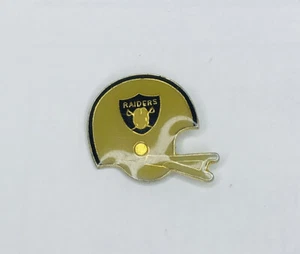 Casco Sombrero De Colección LA Raiders NFL Pin Back Años 80 Fútbol Americano Oakland - Imagen 1 de 5