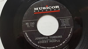 STREET PEOPLE - Jennifer Tomkins / All Night Long 1968 BEAT POP Rupert Holmes 7" - Picture 1 of 2