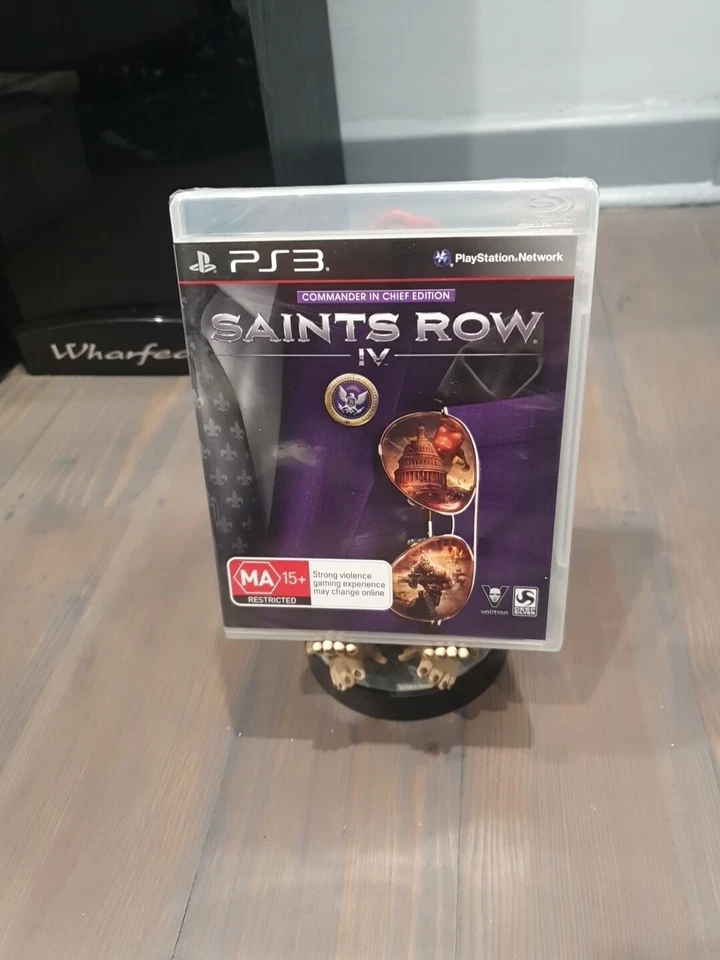 Saints Row IV 4 Gat out of Hell Ps3 (rare Typo) Misspelled 1st Edition Game