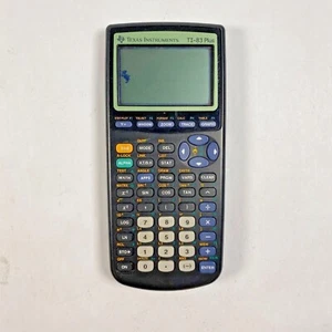 Calculadora gráfica Texas Instruments Ti-83 Plus SIN CUBIERTA probada y funciona - Imagen 1 de 7
