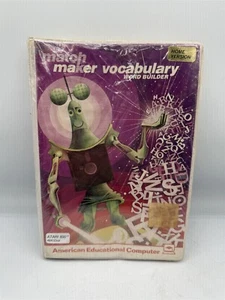 ATARI 800 MATCH MAKER VOKABELN WORTBAUSPIEL 48K DISC - Bild 1 von 7