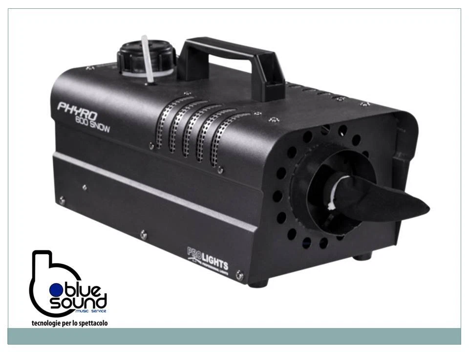 PROLIGHTS TRIBE PHYRO600SNOW MACCHINA EFFETTO NEVE SNOW MACHINE   - Immagine 1 di 1