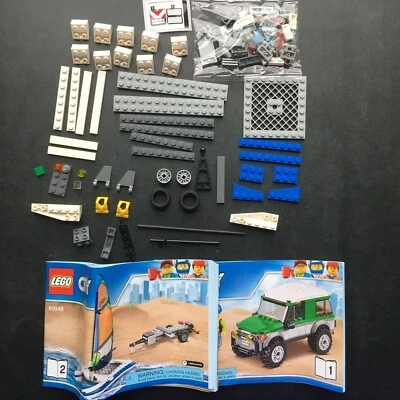 LEGO CITY 60149 Great Vehicles 4×4 Catamaran Manuals PARTS ONLY - Image 1 of 4