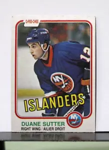 1981-82 O-Pee-Chee #211 Duane Sutter RC - Picture 1 of 2