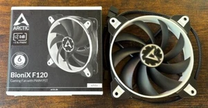ARCTIC BioniX F120 - 120 mm Gaming Case Fan w/ PWM PST 200–1800rpm, Used - Afbeelding 1 van 1