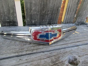 1947-1948 CHEVROLET PASSENGER CAR HOOD EMBLEM/HOT STREET RAT ROD - Picture 1 of 4
