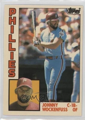 1984 Topps Traded John Wockenfuss #130-T - Image 1 of 2