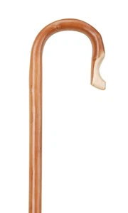 Unique Traditional Wooden Chestnut 5' Shepherds' Crook Stick Outdoor Hiking - Picture 1 of 1