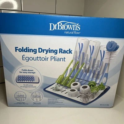 Dr. Brown’s Folding Drying Rack Infant/Baby Bottle Holder BPA Free | New Sealed - Image 1 of 4