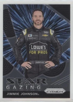 2018 Panini Prizm Star Gazing Jimmie Johnson #65 HOF - Image 1 of 2