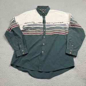 Spindle River Shirt Mens Extra Large Striped Western Ranch Wear - Picture 1 of 12
