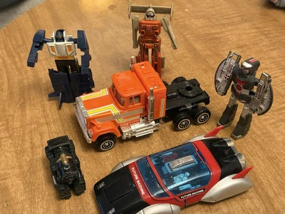 Transformers Gobots Lote De 6 Bandai Tonka Popy Años 80 Japón Excelente Estado. Foto 1 de 4