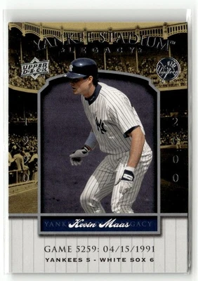 Upper Deck Yankee Stadium Legacy #5259 2008 Kevin Maas Foto 1 de 2