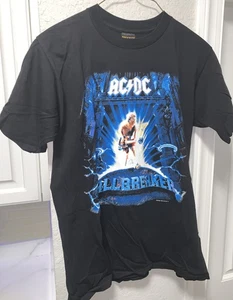 Vintage Brockum 90s AC/DC BallBreaker World Tour Concert T-Shirt Size L USA - Bild 1 von 6