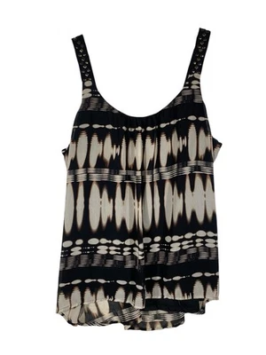 Camiseta sin mangas Maurices 3 3X tachuelas tie dye geométrica boho caprichoso grunge emo Y2K Foto 1 de 4