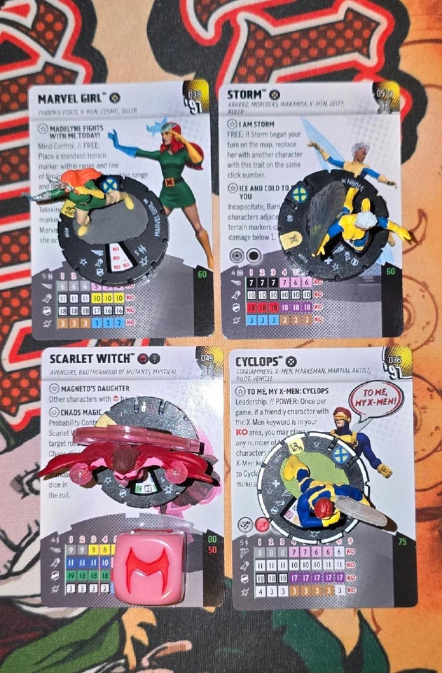 LOTE DE 4 FIGURAS HEROCLIX VARIOS CONJUNTOS SR #3 Foto 1 de 1