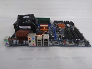 Abit IP35 mother board with intel core 2 quad Q6600@2.4 / 4GB PC2 - Picture 1 of 4