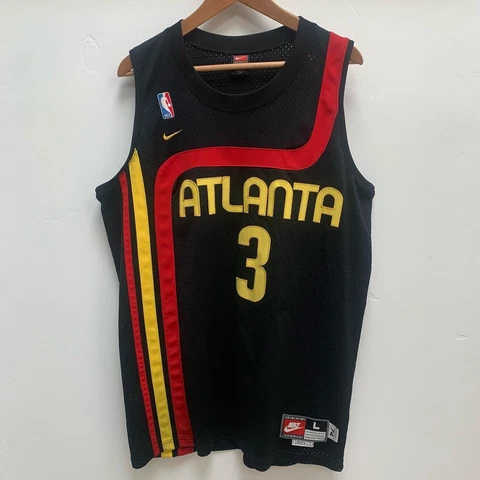 Atlanta Hawks Abdur-Rahim Vintage Jersey Size Large Cover