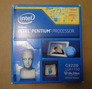 New Intel Pentium Dual-Core Processor G3220 3.0 GHz LGA 1150 BX80646G3220 NIB - Picture 1 of 10
