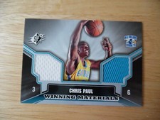 Chris Paul 2005-06 UD SPx Winning Materials Dual Jersey RC #WM-CP - HORNETS