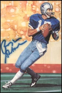 Roger Staubach Autographed Signed 1989-97 Goal Line HOF #86 JSA Authentic - Picture 1 of 2