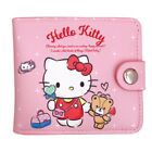 Hello Kitty Coin Purse Wallet Bag Pink Cat Cartoon Japanese Cute Kawaii New