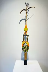 Rare New Ireland Poko Poko Dance wand 1960s from the Tolai - Picture 1 of 6