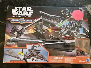 Star Wars Das Erwachen der Macht Mikromachinen erster Ordnung Sternzerstörer Spielset Neu - Bild 1 von 3