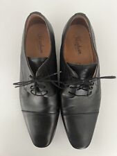 Florsheim Jackson Cap Toe Oxford Formal Black Leather Dress Shoe Men Size 11.5 D