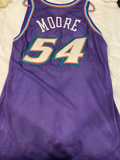 Mikki Moore Utah Jazz Game Used Jersey 2003-2004