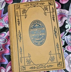 Eden Southworth ISHMAEL / IN DEN TIEFEN Petersons Uniform 1876 1. Aufl. Seltenes Buch - Bild 1 von 24