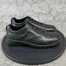 Ecco Shoes Men's Size 11.5 Round Toe Comfort Sneaker Black Leather