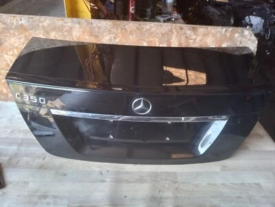 MERCEDES BENZ C250 C300 C350 W204 OEM 08-14 4DR REAR TRUNK LID SHELL COVER BLACK - Image 1 of 4