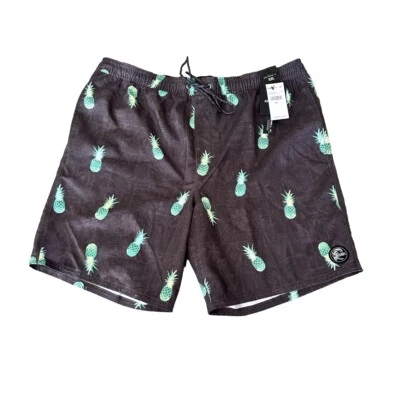 Bañador O'Neill Cruzers Slider Volley Boardshorts Hombres XXL Gris Piña NUEVO Foto 1 de 2