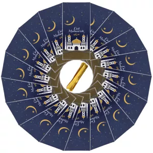  50 Pcs Ramadan Storage Bags Goodie Gift Eid Mubarak Snack Moon - Picture 1 of 12