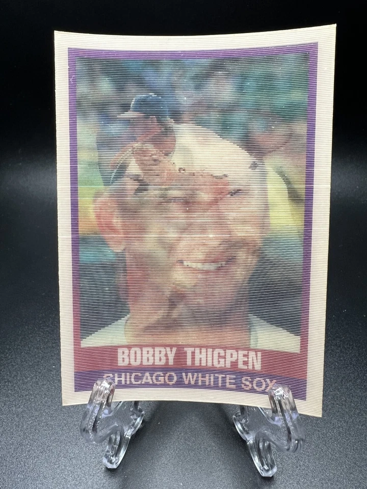 1989 Sportflics - #207 Bobby Thigpen White Sox - Image 1 of 2