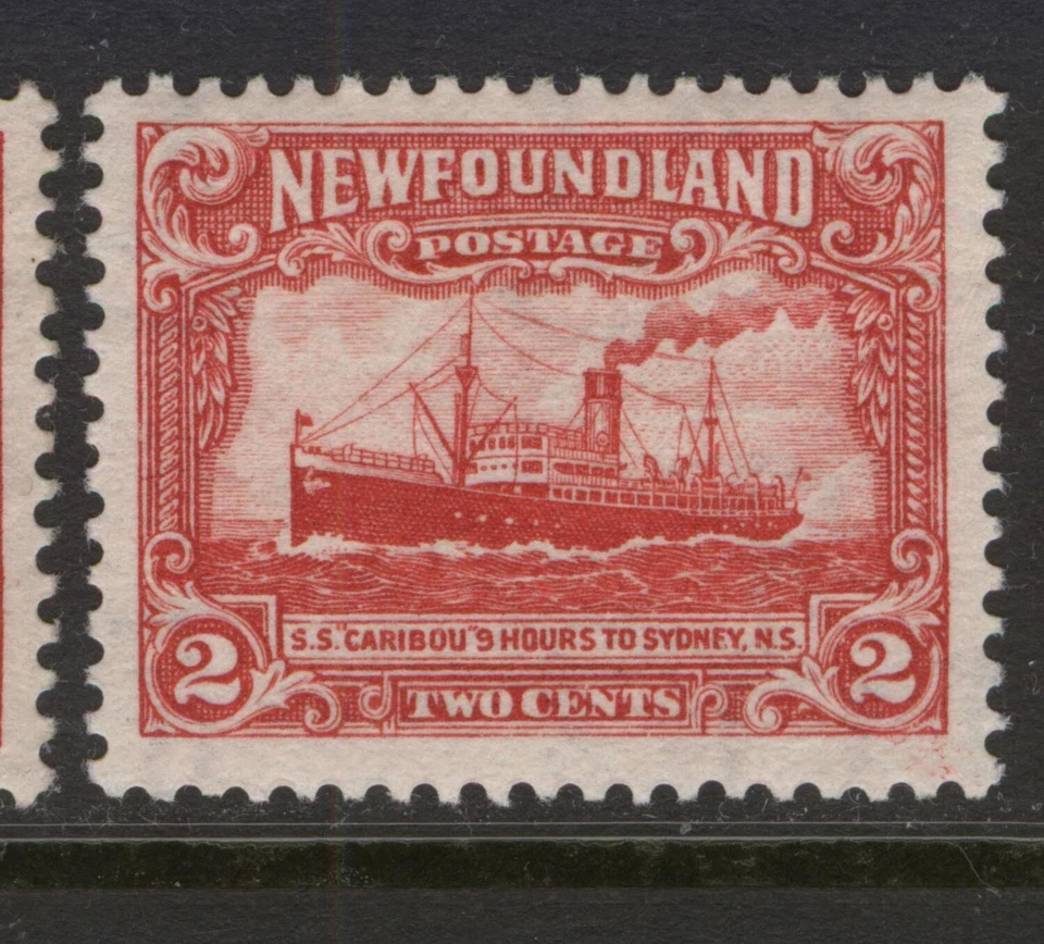NEWFOUNDLAND 173 1931 2c RED S.S. CARIBOU 3RD LABRADOR PUBLICITY ISSUE VF MPH  - Image 1 of 4
