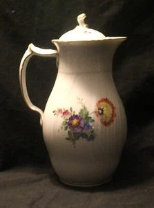 ROYAL COPENHAGEN SAXON FLOWERS COFFEE POT - Picture 1 of 5