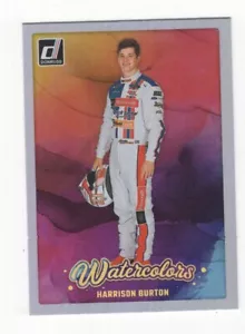 2024 DONRUSS NASCAR RACING WATERCOLORS HARRISON BURTON #1 - Picture 1 of 2