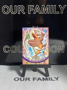 1999 TOPPS POKEMON TV ANIMATION BASE CARD - # 83 FARFETCH'D WITH BLUE LOGO NM