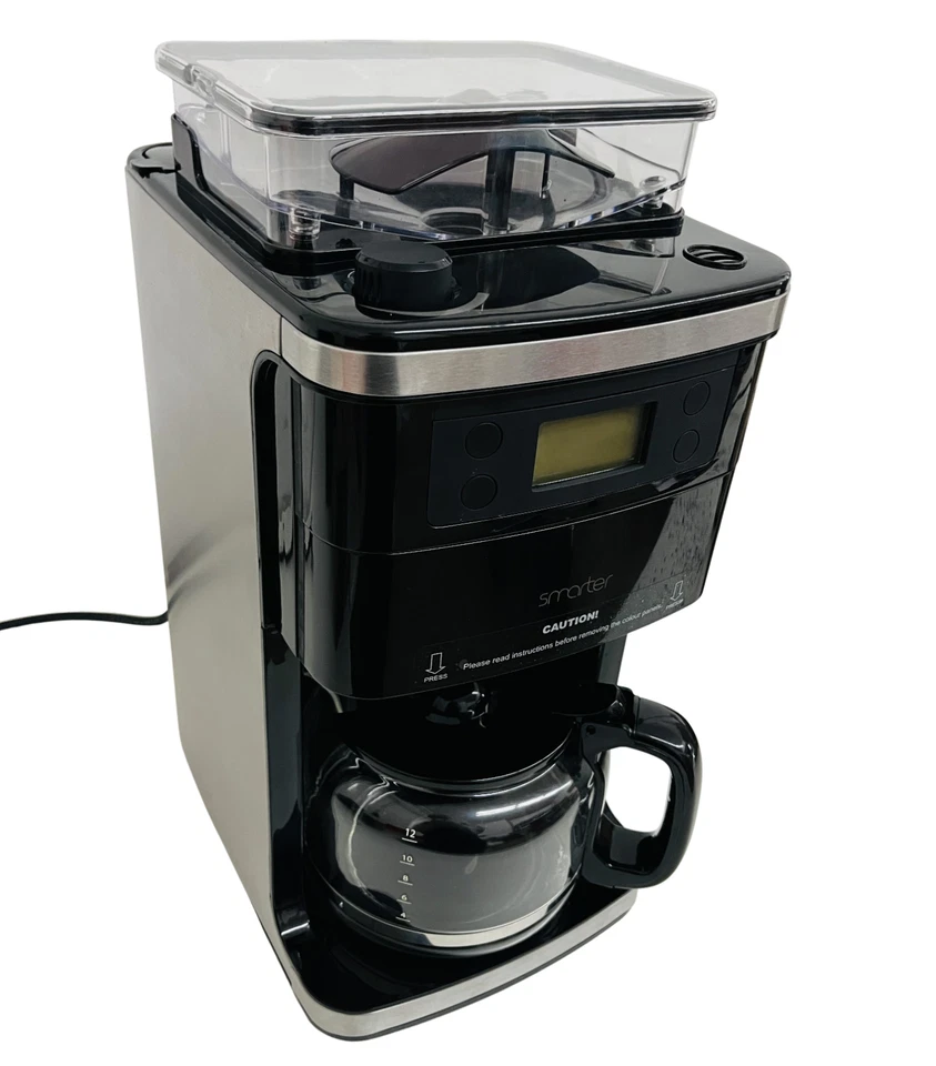 Smarter Coffee Kaffeemaschine mit Mahlwerk Filter WLAN APP iOS 12 Tassen SMC10EU - Bild 1 von 4