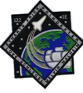 PATCH NASA SPACE SHUTTLE ATLANTIS STS-122 A ISS DICEMBRE 2007 JT21 - Foto 1 di 1