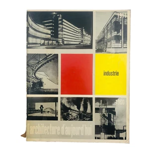 L'architecture d'aujourd'hui n. 95 1961 Fabbrica Olivetti Ivrea Figini e Pollini - Foto 1 di 5
